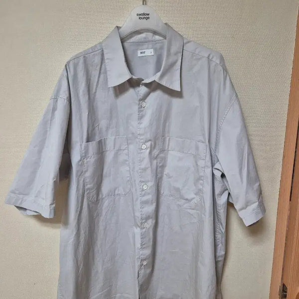 [BUNJANG] Another Office Writer Shirt Dove Gray Size 2 / 어나더오피스 writer shirt
