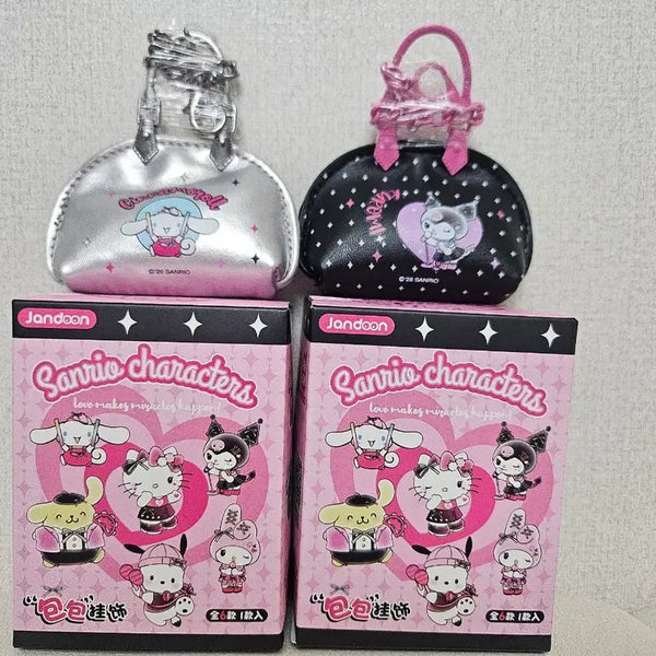 [BUNJANG] Sanrio Mini Handbag Charm Keychain (Kuromi, Cinnamoroll) / 산리오 미니 핸드백 참 키링(쿠로미,시나모롤)