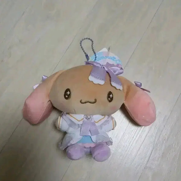 [BUNJANG] Sanrio Cinnamoroll Friends Mocha Dreamy Idol Mascot Doll Keychain / 산리오 시나모롤 프렌즈 모카 드리미 꿈꾸는 아이돌 마스코트 인형 키링