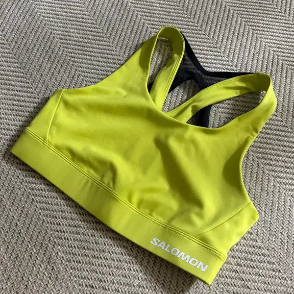 [BUNJANG] Salomon Sports Bra / Bralette / Running Bra / Workout Top / 살로몬 스포츠브라 브라탑 러닝브라 운동복