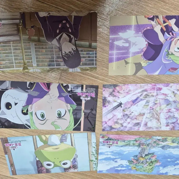 [BUNJANG] Little Witch Yoyo & Nene Newtype Supplement Postcard Bundle Set / 꼬마마녀 요요와 네네 뉴타입 부록