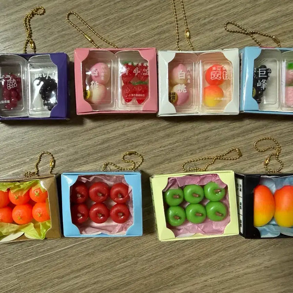 [BUNJANG] Japan Punito Fruit Box Gacha Full Set / 일본 푸닛토 과일 상자 가챠 8종 일괄