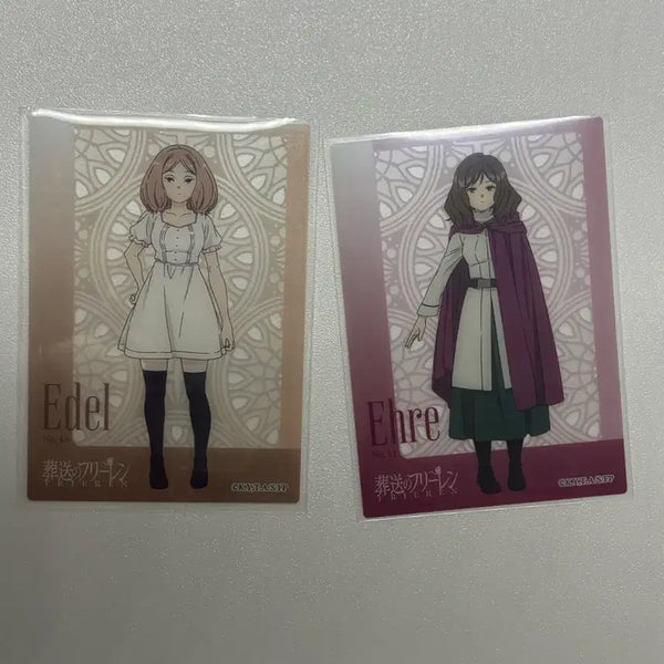 [BUNJANG] Frieren: Beyond Journey's End Clear Card Edel & Frieren Bundle Set / 장송의 프리렌 클리어 카드 에델/에르
