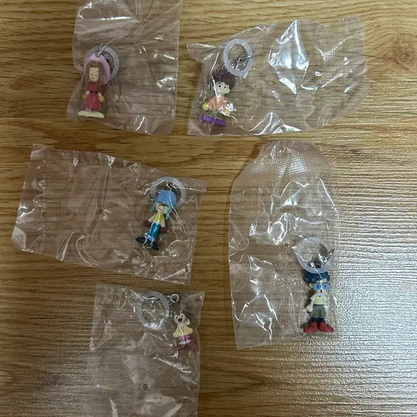[BUNJANG] Digimon Official Sign Markers Mina + Sora + Izzy + Kari + TK Gacha Set / 디지몬 메지루시 미나+소라+한솔+나리+정석 가챠 세트