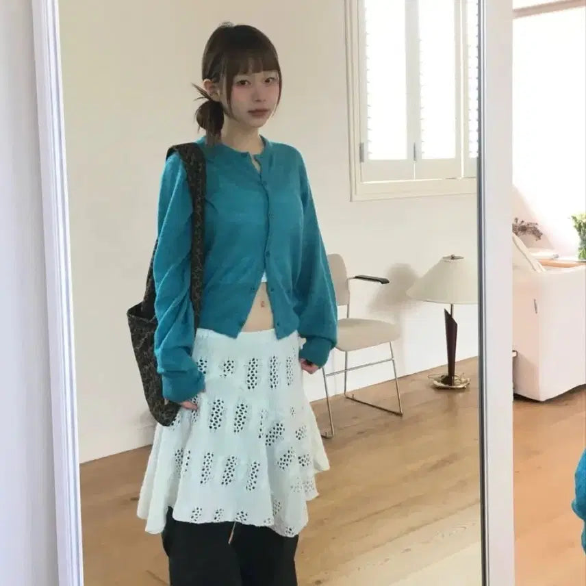 [BUNJANG] Our Cabinet Layered Skirt / 아워캐비넷 레이어드 스커트