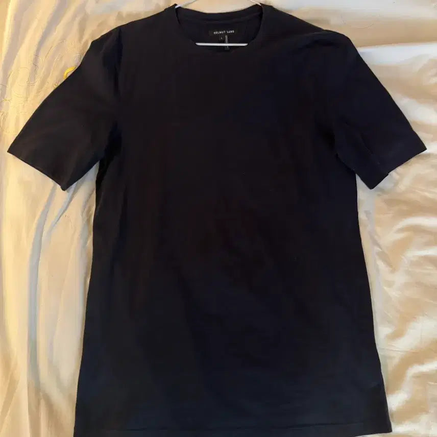 [BUNJANG] Helmut Lang Classic Black Short Sleeve T-Shirt (Size S) / 헬무트 랭 클래식 블랙 반팔티 (S 사이즈) 민트급 팝니다