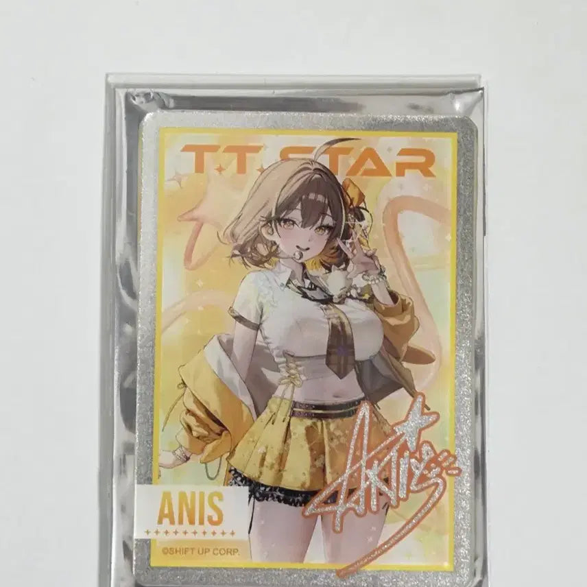[BUNJANG] Anis Tower Records T.T.Star Signed Card / 아니스 타워레코드 T.T.Star 싸인 카드