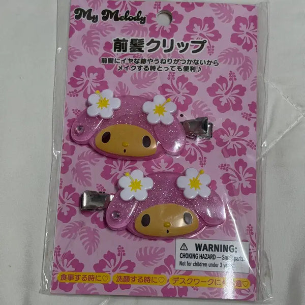 [BUNJANG] Sanrio Tokonatsu Vacation Tanning My Melody Hairpin / 산리오 토코나츠 베케이션 태닝 마이멜로디 헤어핀