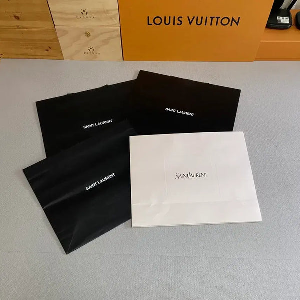 [BUNJANG] Saint Laurent Large Shopping Bags Set / 생로랑 대형 쇼핑백(55.5*47*20.5) 4장 일괄
