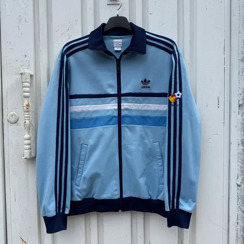 [BUNJANG] Adidas Spain National Team 82 Reissue Tracktop Jersey / Adidas Tracktop 아디다스 스페인 국가대표 리이슈 트랙탑 져지
