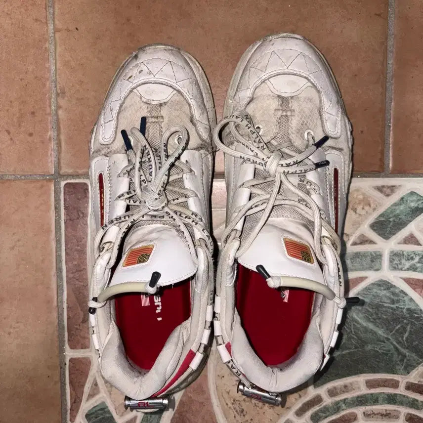 [BUNJANG] Polo Ralph Lauren Polo Sport Sneakers White / 폴로 랄프로렌 스니커즈 화이트 폴로스포츠