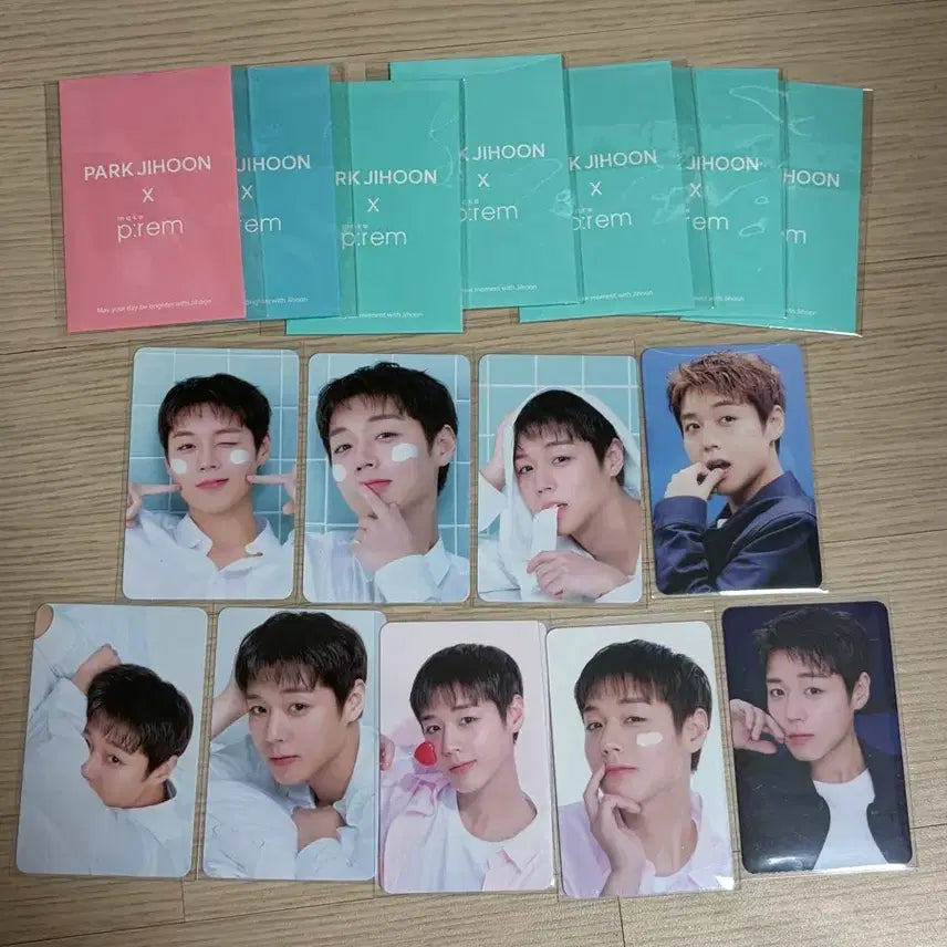 [BUNJANG] Park Jihoon MakePrem Photocard Bundle Set (9 Types) / 박지훈 메이크프렘 포토카드 풀세트 9종 일괄 판매