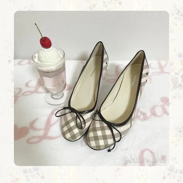 [BUNJANG] Burberry Pink Nova Check Pumps / 버버리 로맨틱갸루 핑크노바체크 구두 펌프스힐 핀터레스트 히메