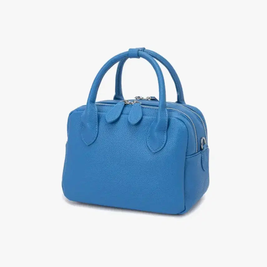 [BUNJANG] Blue Leather Tote Bag (New) / 블루 가죽 토트백(새상품)
