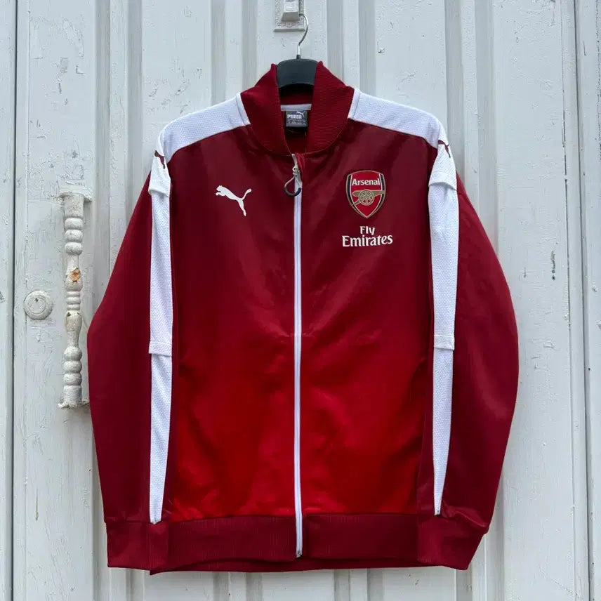 [BUNJANG] Puma Arsenal 15-16 Home Tracktop Jersey / Puma 15-16 Arsenal Tracktop 아스날 홈 져지