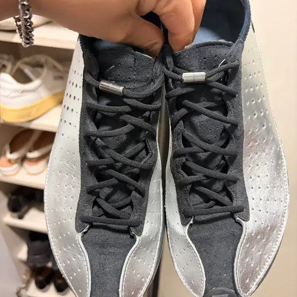 [BUNJANG] Nike Air Superfly Metallic Silver & Black Sneakers / 나이키 에어 슈퍼플라이 메탈릭 실버 앤 블랙