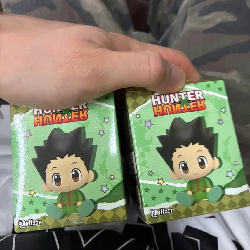 [BUNJANG] Hunter x Hunter Sitting Mini Figure Set Kurapika Chrollo / 헌터헌터 눌셋 앉아있는 미니 피규어 크라피카 클로로