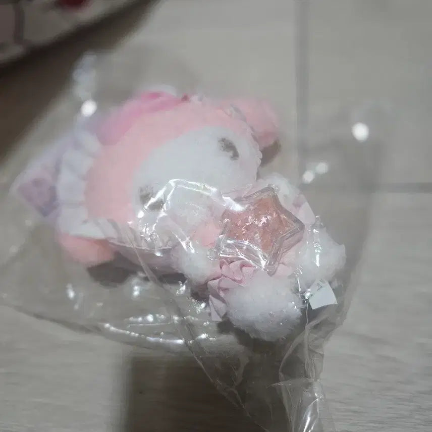 [BUNJANG] Sanrio Starlight Baby Bottle My Melody Mascot Doll Keychain / 산리오 별빛 베이비보틀 마이멜로디 마스코트 인형 키링