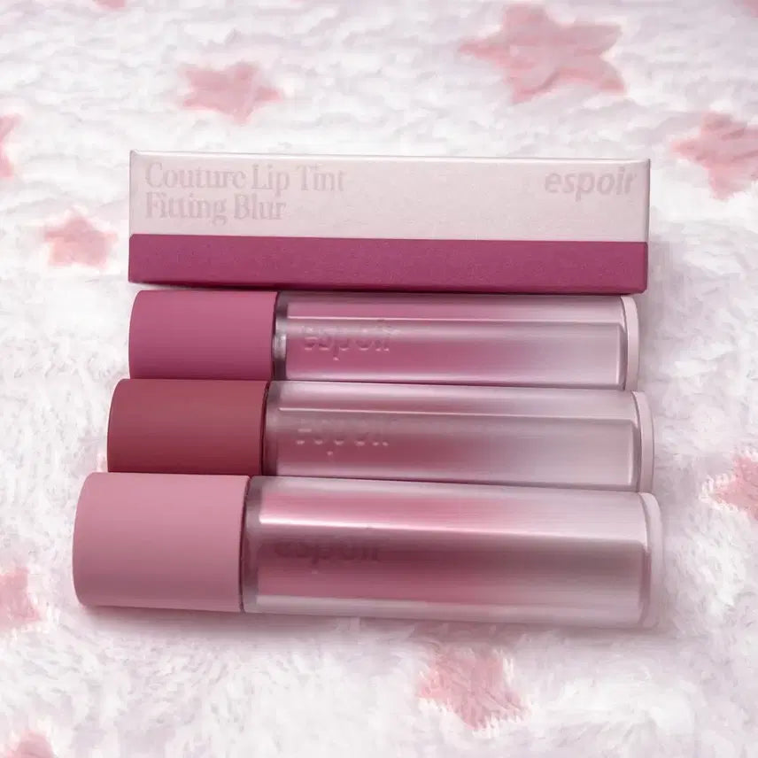 [BUNJANG] Espoir Couture Lip Tint Fixing Blur - Taro Mauve, Honey Coat, Serenade / 에스쁘아 꾸뛰르 립틴트 픽싱 블러 타로 모브 허니 코트 세레나데