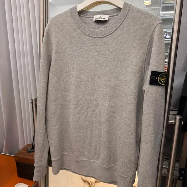 [BUNJANG] Stone Island Sweatshirt Grey M / 스톤아일랜드 맨투맨 그레이 M
