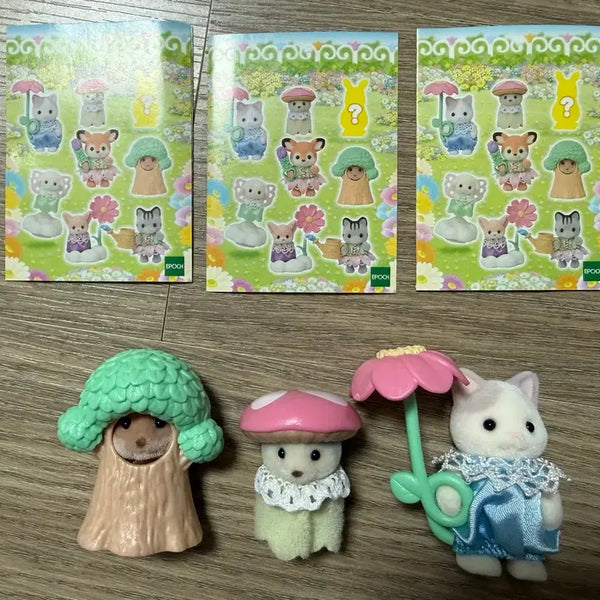 [BUNJANG] Sylvanian Families 3 Types Bundle Set / 실바니안 랜덤팩 3종 일괄