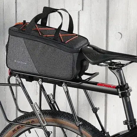 [BUNJANG] WestBiking Bicycle Rack Bag for Electric Bikes, Mini Velo, MTB (Waterproof, 6L) / (새상품)자전거 짐받이 가방 전기자전거 미니벨로 mtb