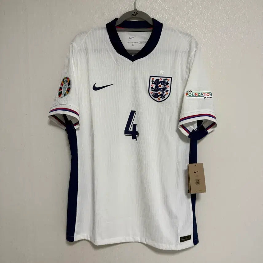 [BUNJANG] England 2024-25 Authentic Home Jersey - Rice (Overseas L) / 24-25 잉글랜드 홈 어센틱 해외L 라이스