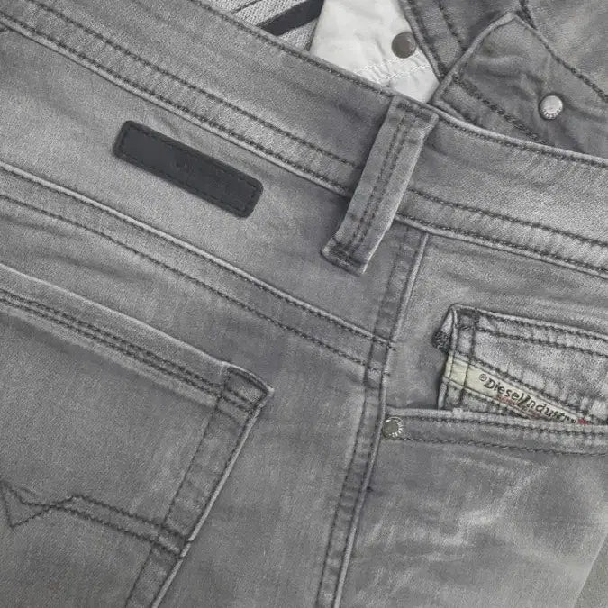 [BUNJANG] DIESEL Thavar Slim Fit Stretch Denim Jeans (Size 30-31) / DIESEL 정품(사방스판) 얇은청바지 30~31인치(No.386)