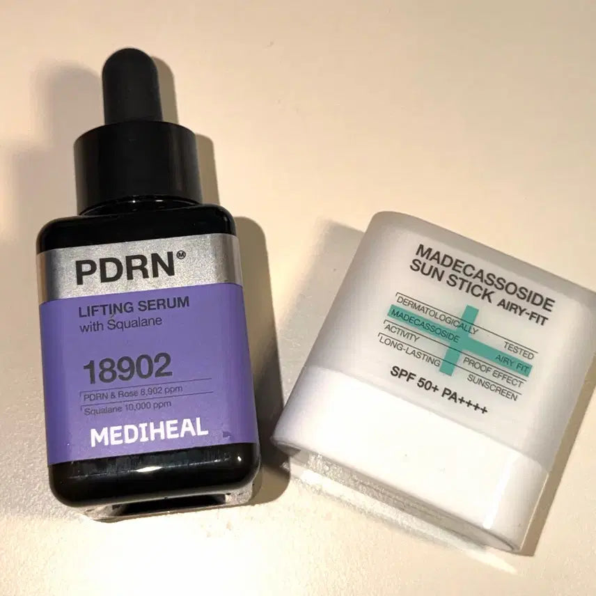 [BUNJANG] Mediheal Madecassoside Sun Stick PDRN Pore Elasticity Serum / 메디힐 마데카소사이드 선스틱 PDRN 모공 탄력 세렴 올영 화장품 코덕기