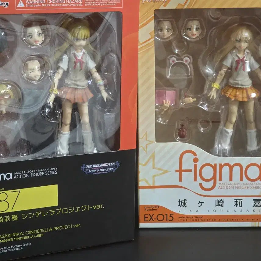 [BUNJANG] Good Smile Company The Idolmaster Cinderella Girls Rika Jougasaki Figma (Original & New Editions) / (특전O) 구판&신판 피그마 아이돌 마스터 신데렐라 걸즈 죠가사키 리카