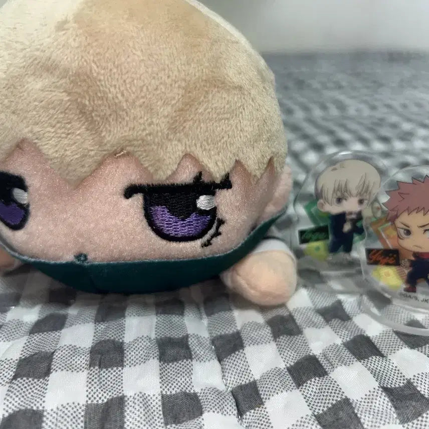 [BUNJANG] Toge Inumaki Plush & Yuji Itadori Mini Acrylic Stand Bundle / 이누마키 토게 인형,미니 아크릴 이타도리 유지 미니 아크릴 일괄판매