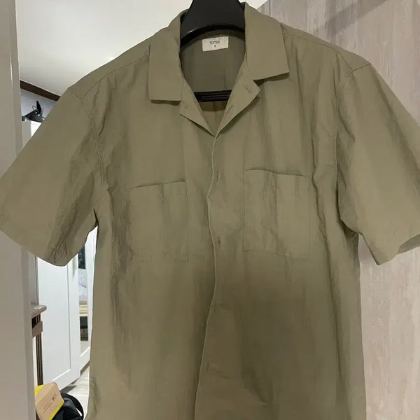 [BUNJANG] TOPTEN Nylon Oversized Short-Sleeve Shirt M / 탑텐 나일론 오버핏 반팔셔츠 M