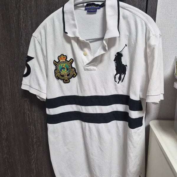 [BUNJANG] Polo Ralph Lauren Big Pony Chieftain Short Sleeve Polo Shirt M / 폴로 랄프로렌 빅포니 치프키프 반팔 카라티 M