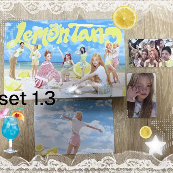 [BUNJANG] WTS TWICE Nayeon Lemon Ball Album Yuha Group Photocard / 하투하 레몬탱 앨범 유하 지우 단체 포카