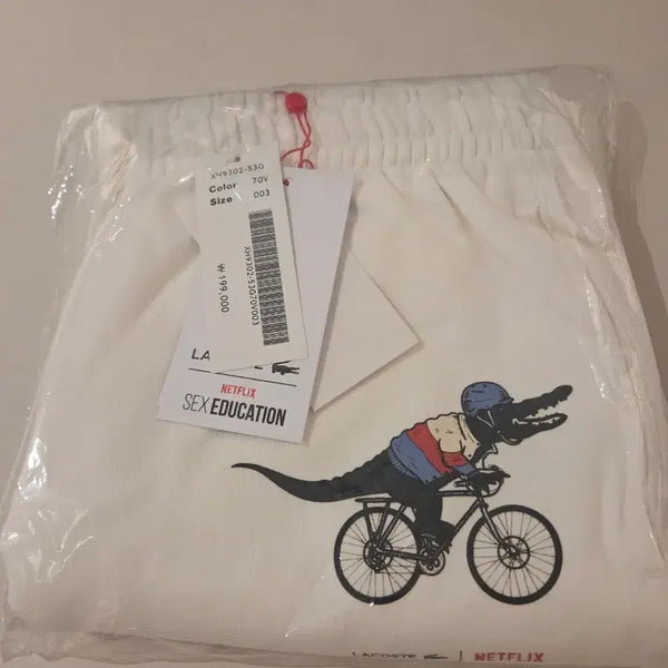 [BUNJANG] Lacoste x Netflix Collaboration Jogger Pants / [새상품] 라코스테 넷플릭스 콜라보 조거팬츠