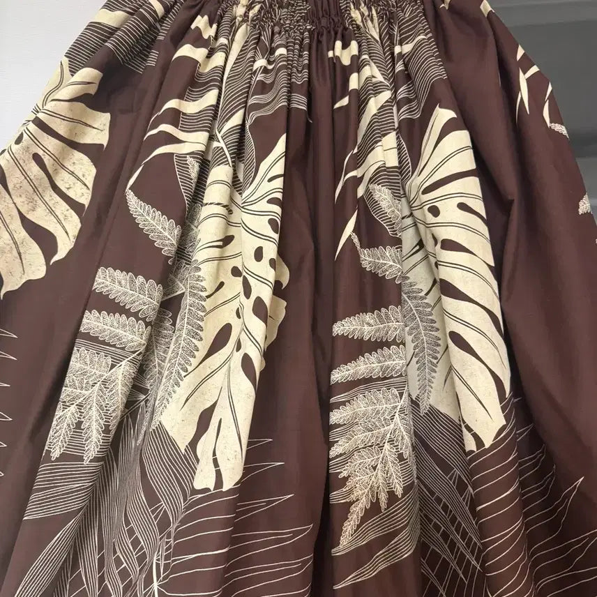 [BUNJANG] Flower Pattern Hula Skirt / 훌라스커트/파우 /스커트