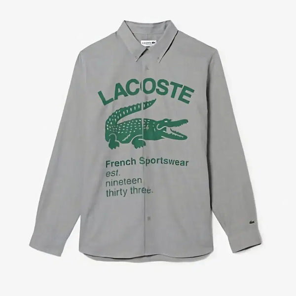 [BUNJANG] Lacoste Big Logo Shirt / [새상품] 라코스테 빅로고 셔츠 75퍼 할인