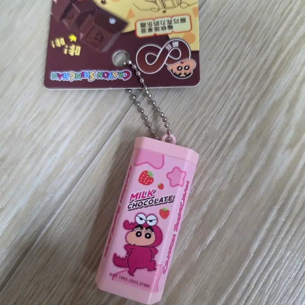 [BUNJANG] Crayon Shin-chan Crayon Case Keychain / 짱구 와니  키캡  키링