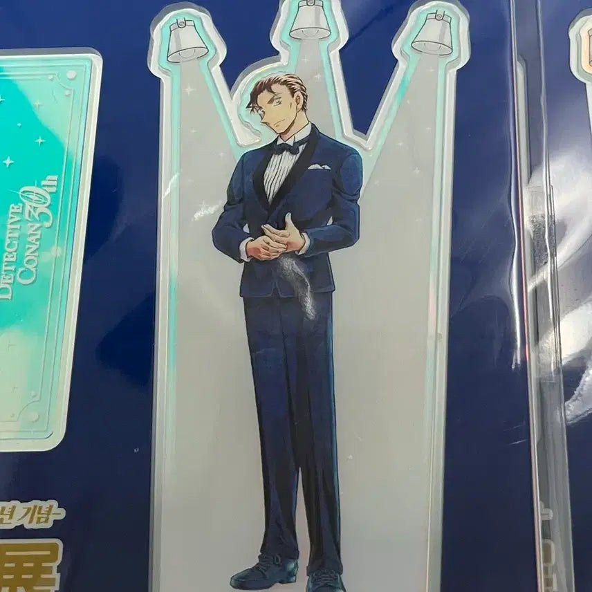 [BUNJANG] Detective Conan Akai Shuichi & Gin Acrylic Stand Bundle Set / 일괄 명탐정 코난 아카이 슈이치 진 아크릴 스탠드 코난