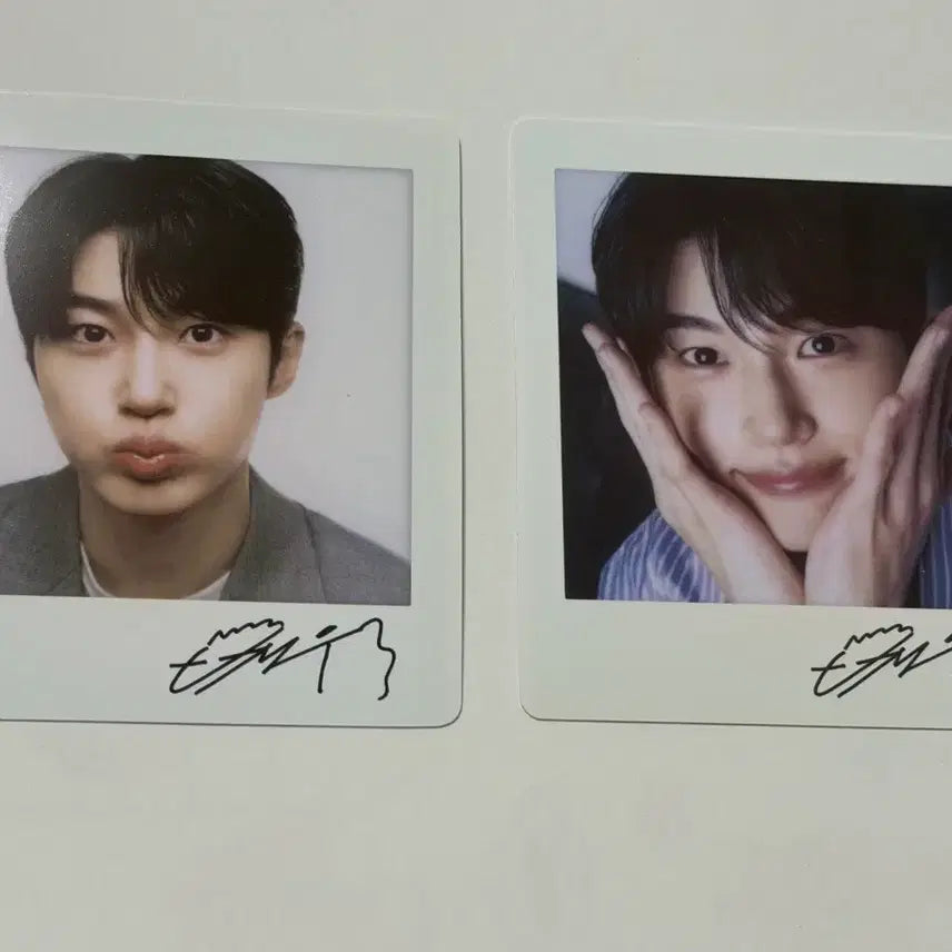 [BUNJANG] Byun Woo Seok Polaroid Set / 변우석 폴라로이드 2장 일괄