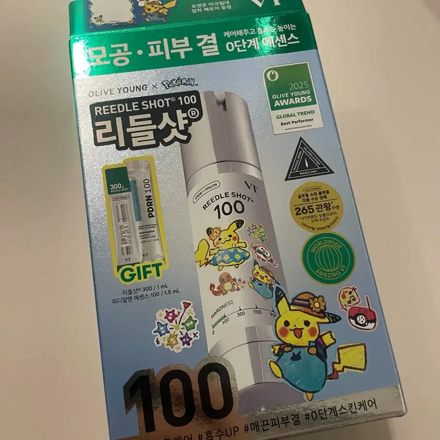 [BUNJANG] VT Cosmetics Riddle Shot 100 Pokemon Edition Set / 브이티 리들샷 100 포켓몬 에디션 기획 새상품