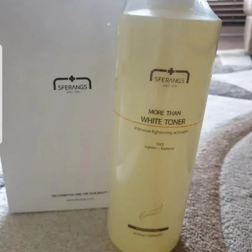 [BUNJANG] Sferangs Whitening Toner 1000ml / (+메디컬전용)화이트닝 토너/대용량 천미리 스킨/잡티 기미미백