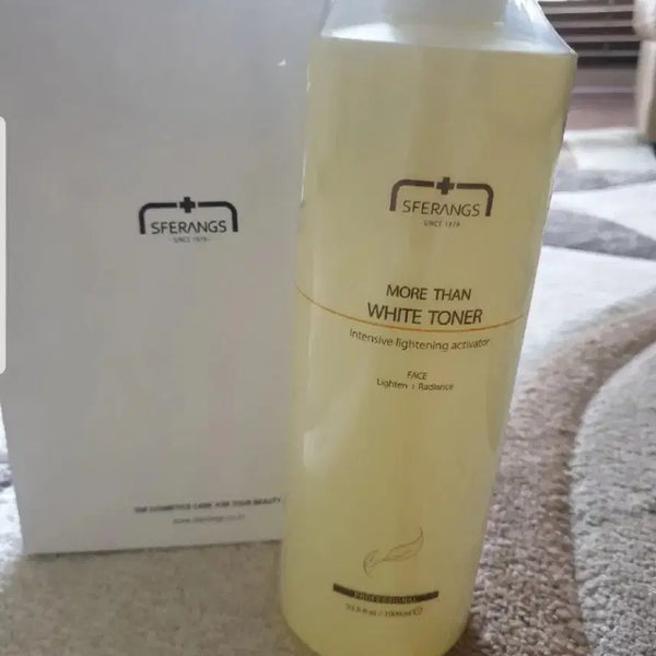[BUNJANG] Sferangs Whitening Toner 1000ml / (+메디컬전용)화이트닝 토너/대용량 천미리 스킨/잡티 기미미백