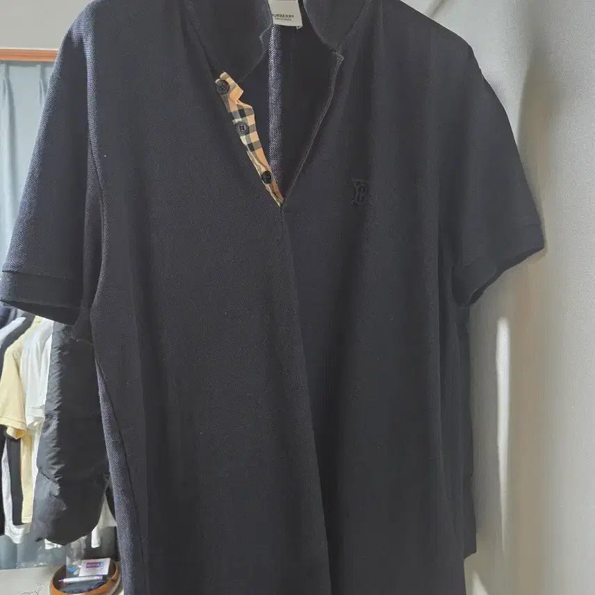 [BUNJANG] Burberry Short Sleeve Polo T-Shirt / 버버리 반팔 카라 티셔츠