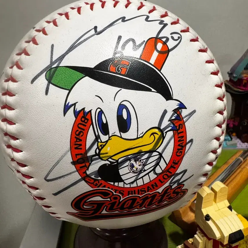 [BUNJANG] Busan Lotte Giants Baseball Signed Ball Bundle / 빅 야구 싸인볼