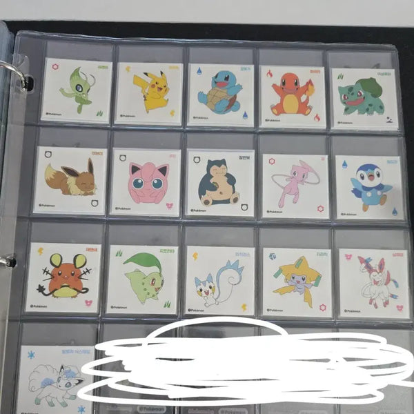 [BUNJANG] Damter Kombucha Pokemon Removable Sticker Set (16 Types) / 담터 콤부차 포켓몬 스티커 16종 전종 팝니다.