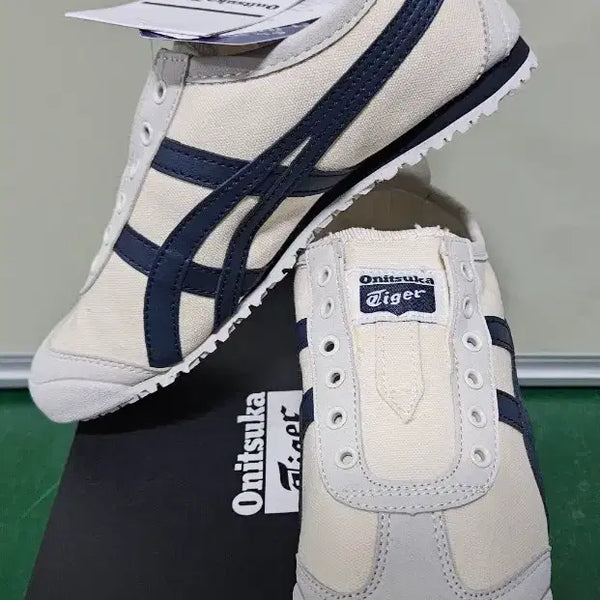 [BUNJANG] Onitsuka Tiger Mexico 66 Slip-On Birch/Midnight Sneakers / 오니츠카타이거 멕시코 66 슬립온 버치/미드나이트