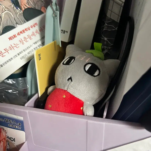 [BUNJANG] Gonyani Strawberry Keyring / 급처) 고냐니 딸기 키링