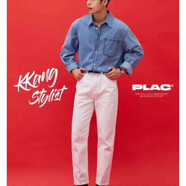 [BUNJANG] Plac Berlin K48 White Denim Jeans / 플랙 베를린 k48 화이트 데님 30사이즈