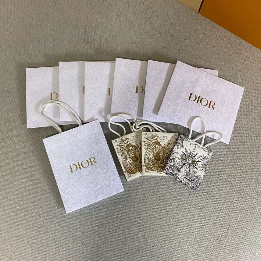 [BUNJANG] Dior Shopping Bags Bundle Set (10 pcs) / 디올 쇼핑백 10장 일괄